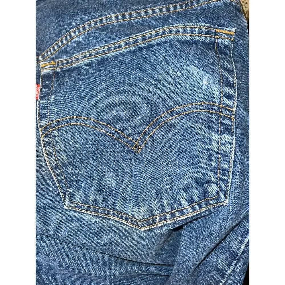Vintage Levi's 517 Jeans Mens 40x32‎ Dark Wash Boot Cut 90s Y2K Red Tag